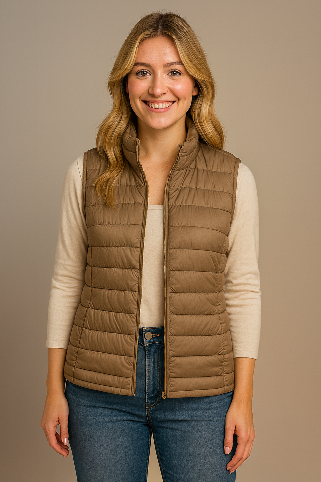 Ladies DRFT Padded Gilet