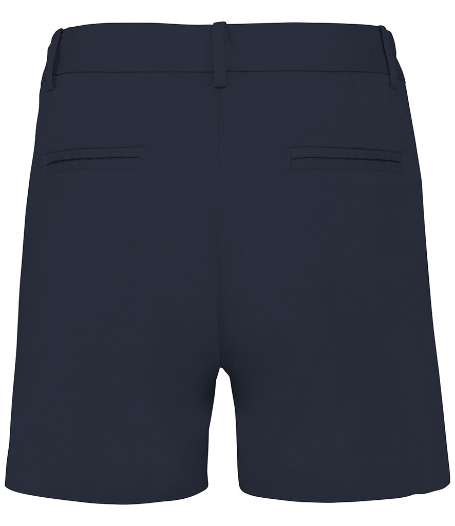Ladies STRIDE Navy Chino Shorts