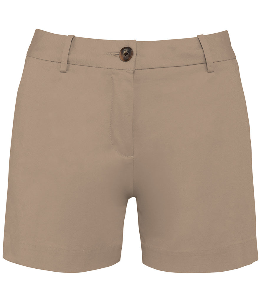 Ladies STRIDE Sand Chino Shorts