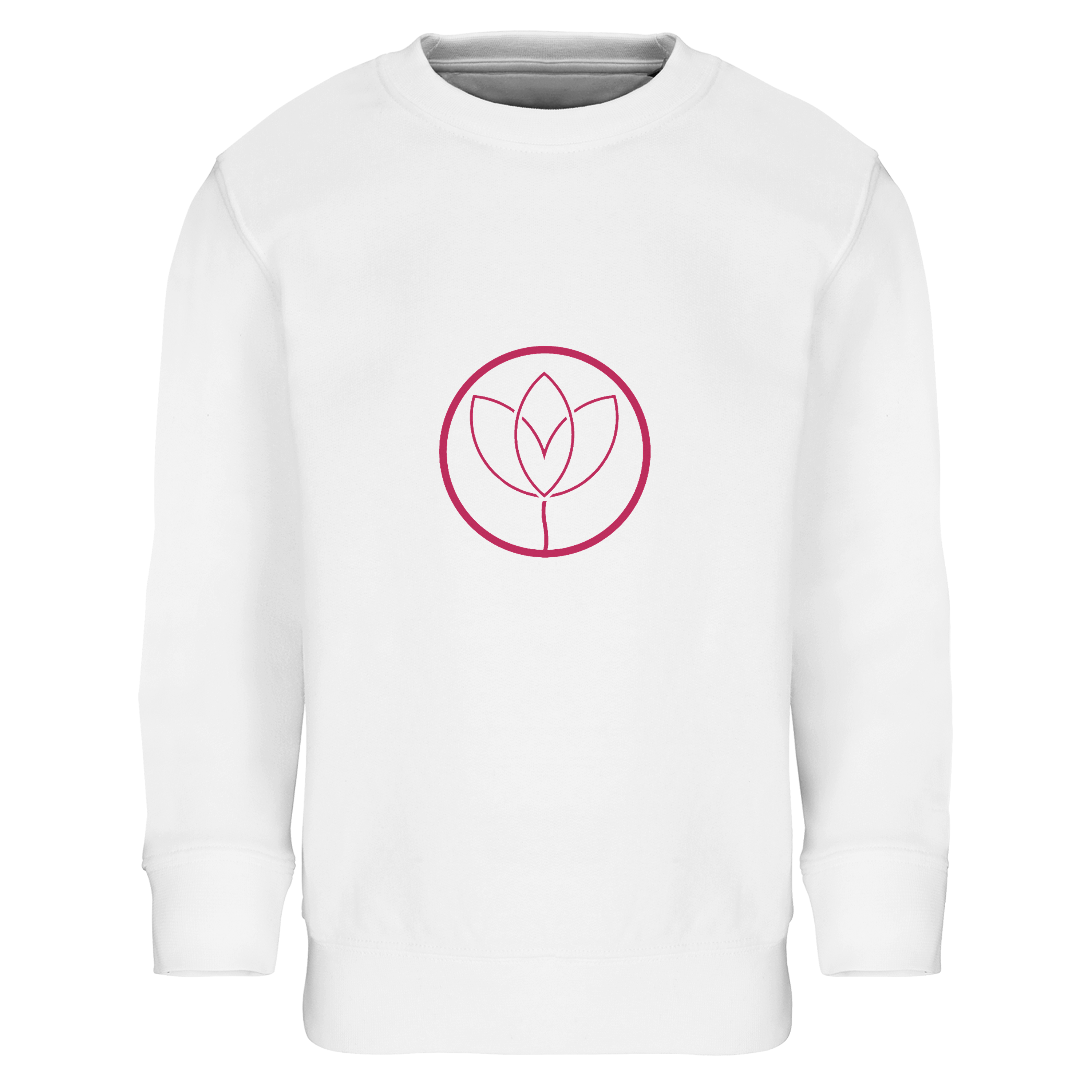 Girls ESSNTL Sweater (White)